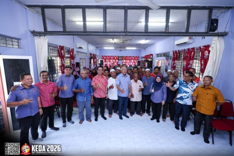 KEDA TERUS KOMITED JAGA KEBAJIKAN SOSIAL PENDUDUK DESA KEDA BENDANG PERANG